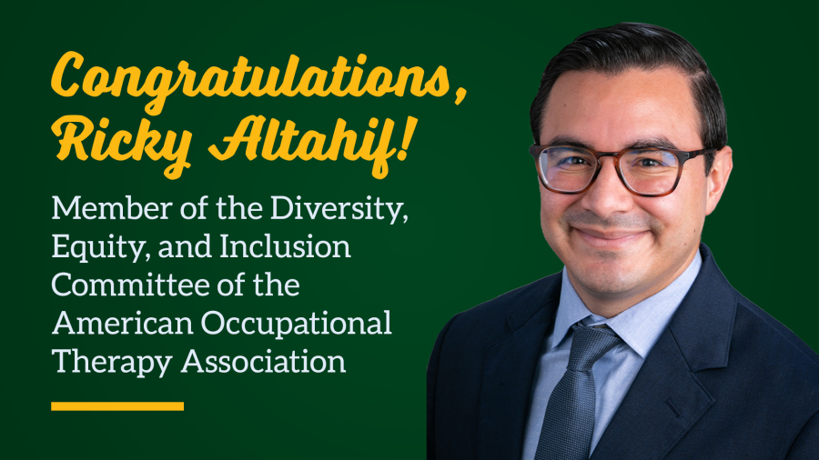 Ricky Altahif Appointed to AOTA DEI Committee