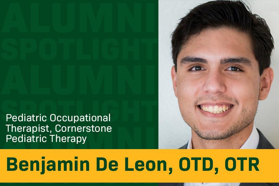 Baylor OTD Alumni Spotlight on Benjamin De Leon