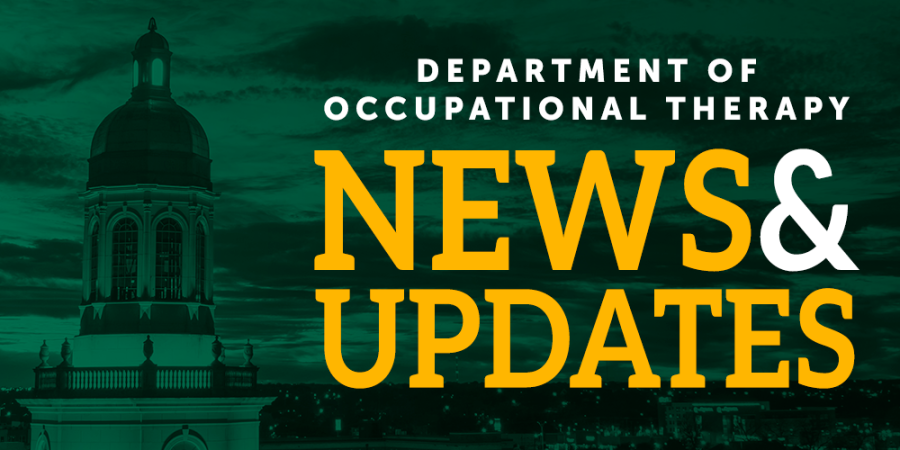 Department of Occupational Therapy News & Updates